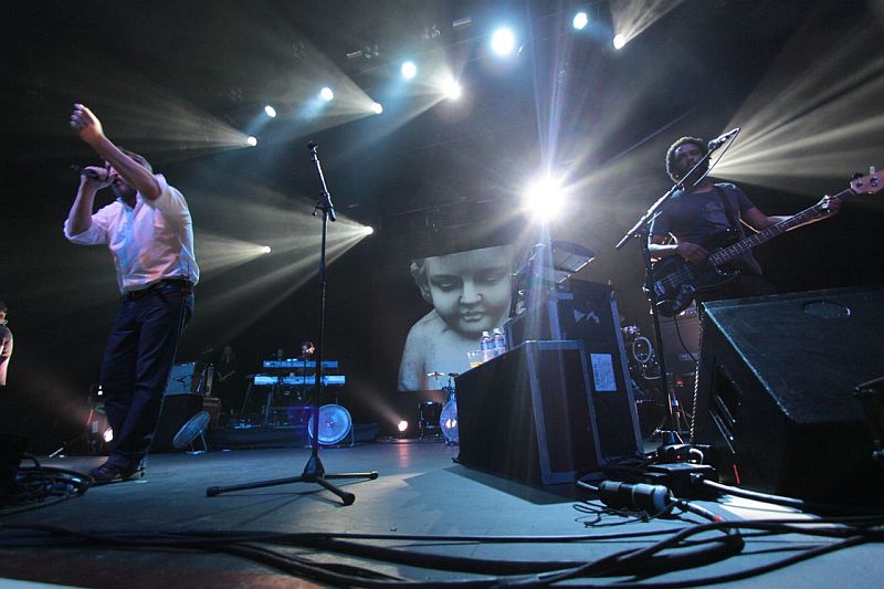 Elbow live onstage
