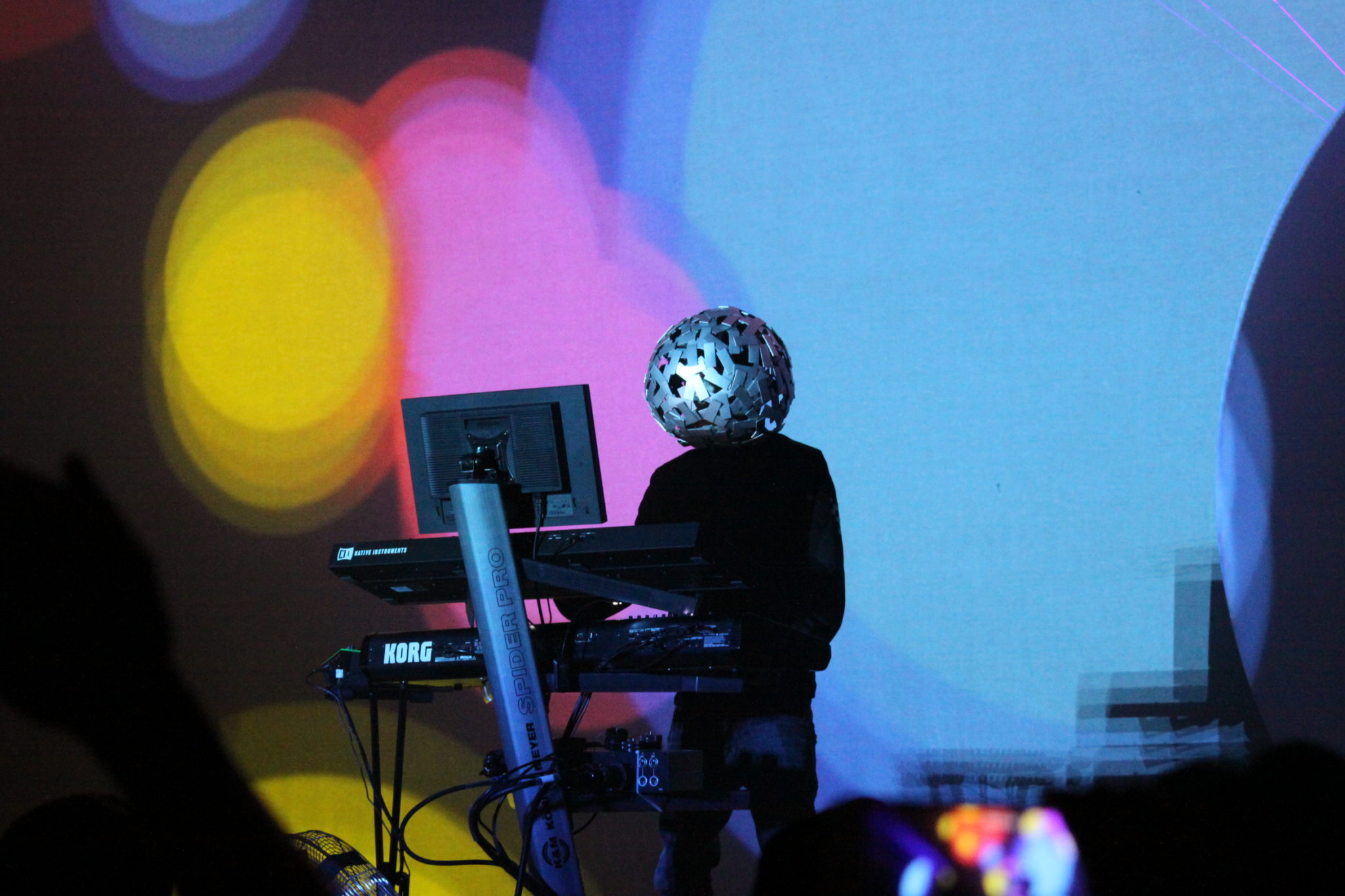 Chris Lowe of the Pet Shop Boys live onstage at the Fox Theater in Oakland, CA