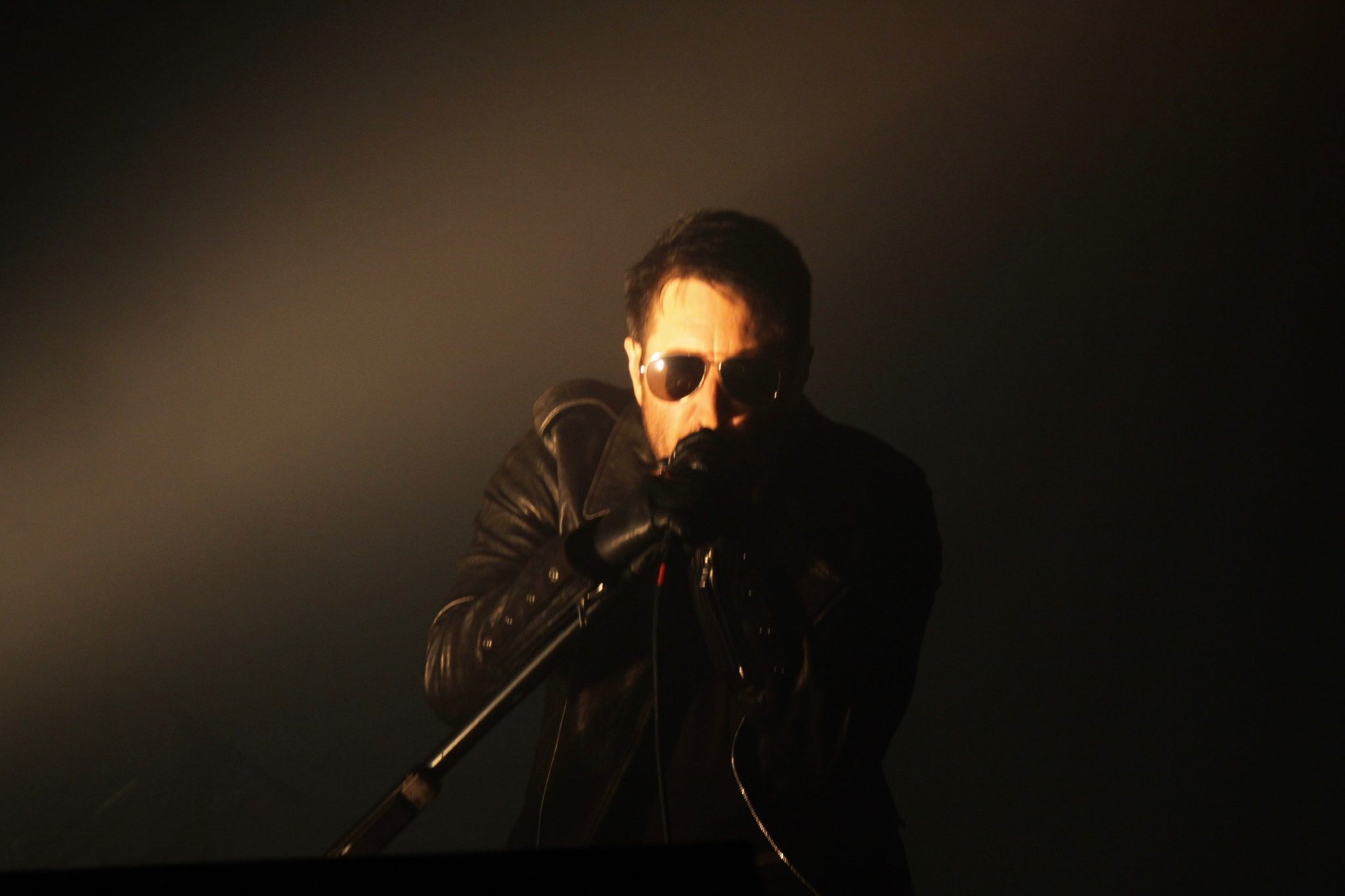 Trent Reznor live onstage