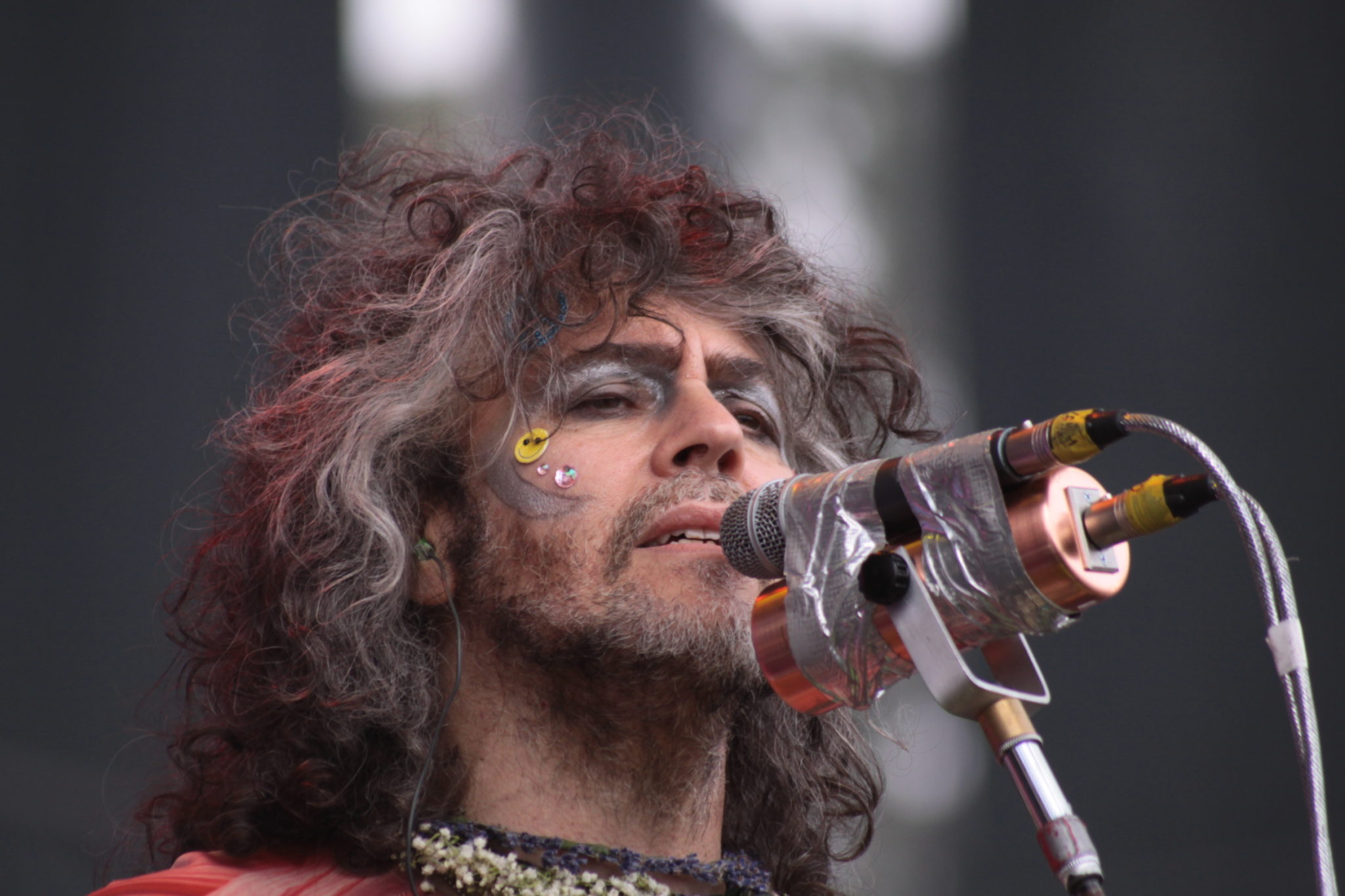 Wayne Coyne of The Flaming Lips live in concert
