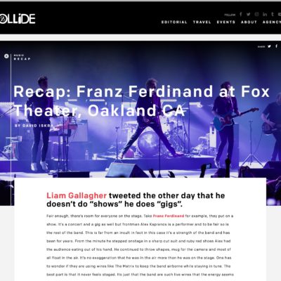 Franz Ferdinand Review